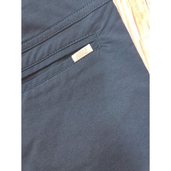 Nike Golf Mens Dri-Fit Sport Pants 32x30 Navy Blue - Picture 7 of 9